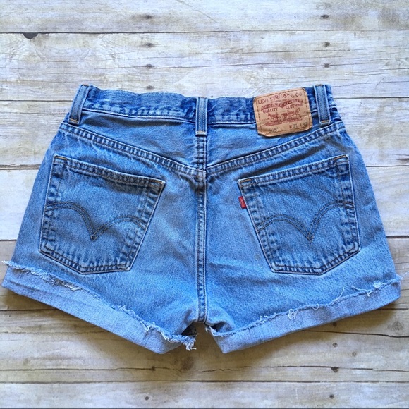 Levi's Pants - Vintage 505 Levi’s high waisted cut offs